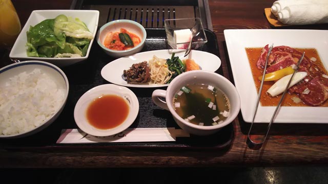 焼肉ランチ